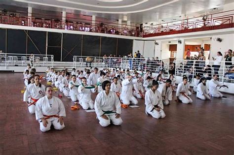 Escola De Karat Do Projeto Escola Viva Realiza Troca De Faixas Gazeta Palmeirense