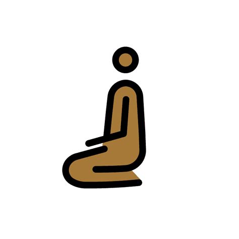 Person Kneeling Emoji Clipart Free Download Transparent Png Creazilla