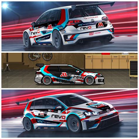 Tcr Asia Vw Golf Livery Rpixelcarracer