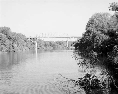 Historic Photo Ouachita River Bridge Spanning Ouachita River At Us