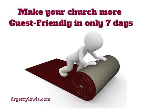 089 Make Your Church More Guest Friendly In Only 7 Days Podcast