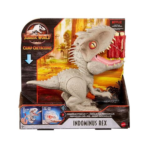 Jurassic World Dinossauro Bebê Indominus Rex Som e Luzes GMT90