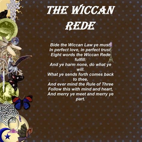 So Mote It Be Wiccan Wallpaper Wiccan Wiccan Rede