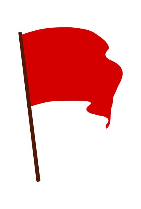 Waving Red Flag Icons Png Free Png And Icons Downloads
