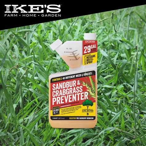 Sandbur And Crabgrass Preventer Stop Unwanted Weeds And Grasses Before