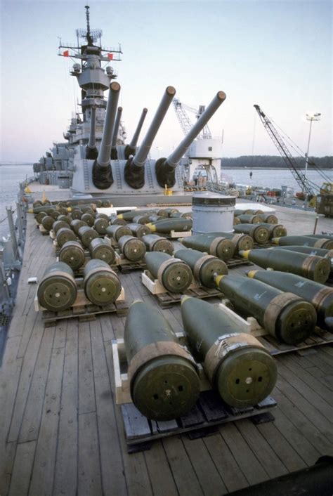16 Inch 50 Cal Bb 61 Guns Fired 8x12 Photo Us Navy Usn Battleship Uss