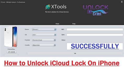 Permanent Unlock ICloud Activation Removal Using XTOOLS PRO ICloud Unlock YouTube