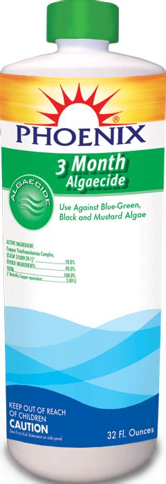 Phoenix 3 Month Algaecide - Phoenix Products Co.Phoenix ...