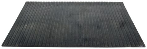 It is entirely resistant to any kind of heat or cold damage, as well as resistant to uv rays and most chemicals. Ribbed Rubber Trailer Mat - 48" x 72" Surehoof Enclosed Trailer Parts 4872SM