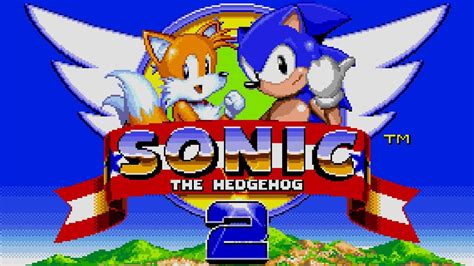 Title Screen Sonic The Hedgehog 2 Youtube
