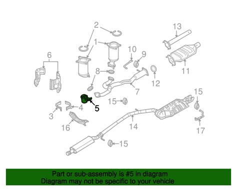 8g1z 5a204 C Catalytic Converter Support Bracket 2007 2012 Ford