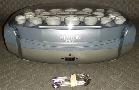 Revlon Rv261 Ionic Hairsetter 20 Hot Rollers Curlers Pagent With Clips