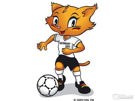 Germany Mascot 2011 Fifa Womens World Cup Womens World Cup Fifa