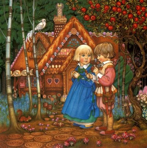 Hansel And Gretel By Carol Lawson Fairy Tale Art