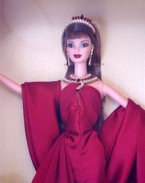 2000 Countess Of Rubies Barbie Limited Edition 4th In Royal Jewels Collection Dolls Barbie