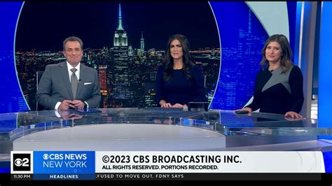 Wcbs Tv New York Cbs 2 News At 11pm Sunday Close November 5 2023