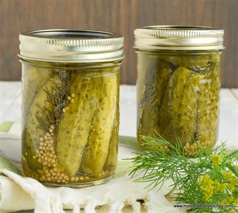 How To Make Dill Pickles My Island Bistro Kitchen