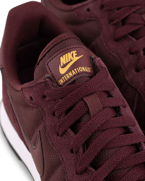 Nike Internationalist Sneaker Burgundy Hos