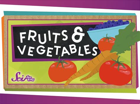 Whats The Difference Between Fruits And Vegetables Kids Vegetables