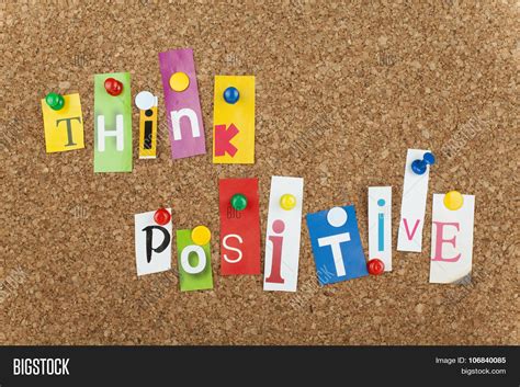 Think Positive Image And Photo Free Trial Bigstock