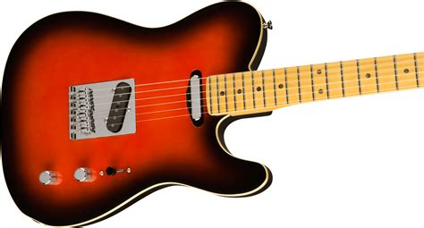 Fender Aerodyne Special Telecaster Electric Guitar In Hot Rod Burst