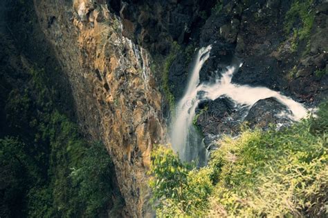 Waterfall In Mapleton Falls National Park Stock Image Image Of