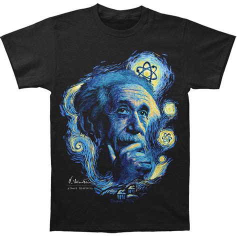 Novelty Einstein Starry Night T Shirt 327950 Rockabilia Merch Store