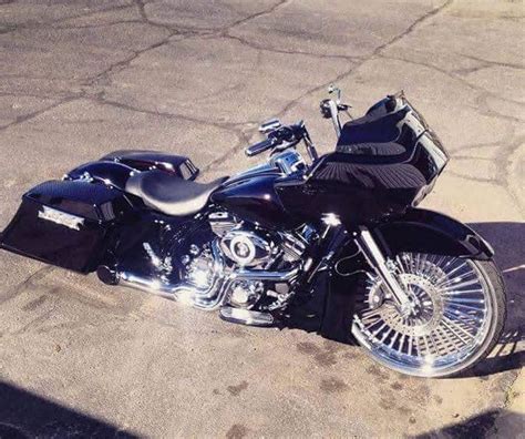 Bikes like this carey hart built road glide bagger are certainly proof of that. Low Road Glide | Harley bikes, Harley road glide, Harley ...