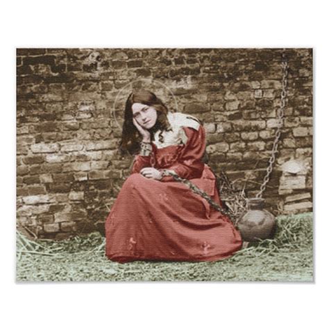 St Therese As Joan Of Arccolorized Photo Print In 2021