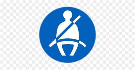 Seatbelt Icon Wear Seat Belt Sign Free Transparent Png Clipart