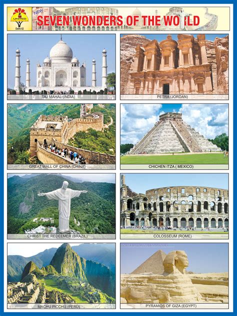 New 7 Wonders Of The World The Exotic Monuments With