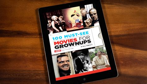 100 Must See Movies For Grownups Honors Film Favorites