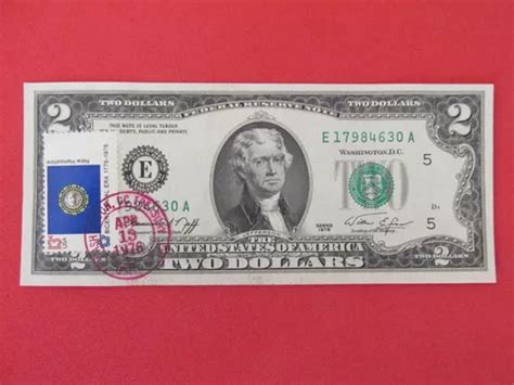 Billete Estados Unidos Norte America Dolares Stamp Cuotas sin interés