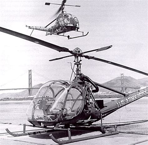 Hiller 360 Uh 12 Oh 23 Helicopter Development History Photos