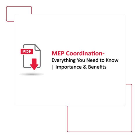 Mep Coordination Everything You Need To Know About It