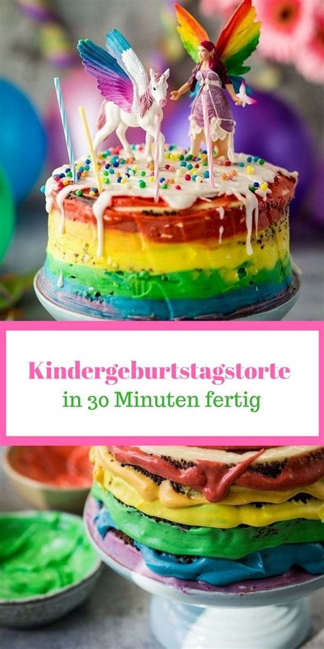 #4 schnelle kuchen für den kindergeburtstag: Kindergeburtstagstorte in 30 Minuten fertig ...