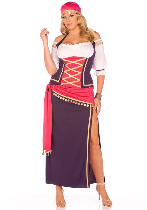 Plus Size Gypsy Maiden Costume 1x2x 3x4x