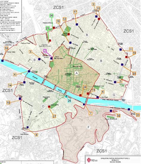 The Ztl In Florence Restricted Traffic Zone In Florence