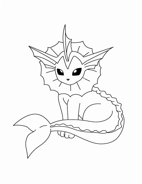 Eevee Evolutions Coloring Page Luxury Chibi Pokemon Coloring Pages