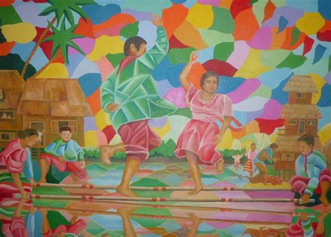 Tinikling Painting By Perpetuo San Juan Fine Art America