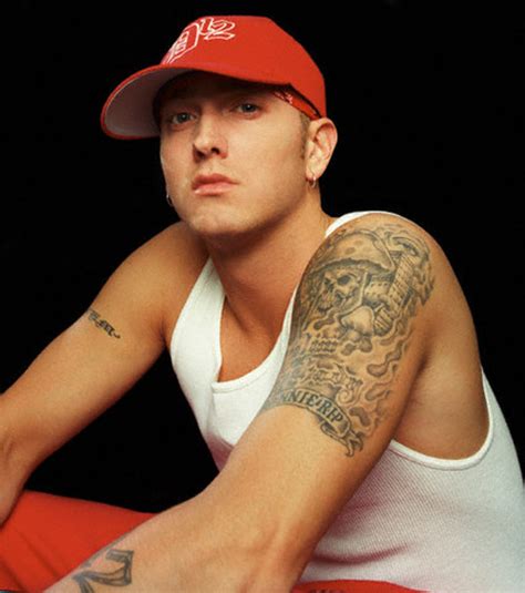 Eminem Tattoos Life Style Pics