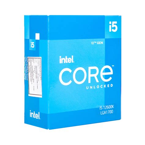 Cpu Intel Core I5 12600k 37ghz Turbo Up To 49ghz 10 Nhân 16 Luồng