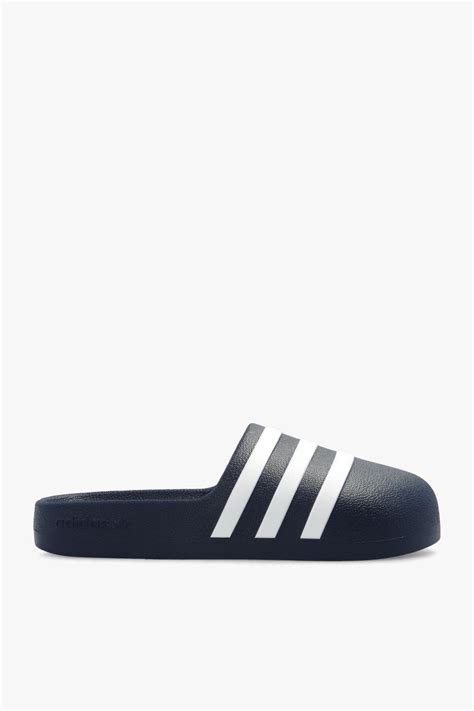 Adidas Originals Adifom Adilette Slides In Blue For Men Lyst