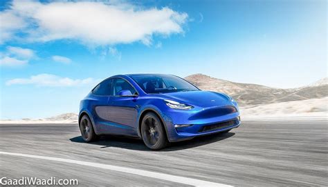 The tesla model y has finally been revealed! All-New Entry-Level Tesla SUV 'Model Y' With 482 Km ...