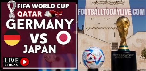 Germany Vs Japan FIFA World Cup 2022: Live Stream & Replay