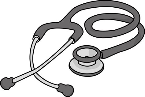 Stethoscope Medicine Cardiology Clip Art Stetoskop Png Download