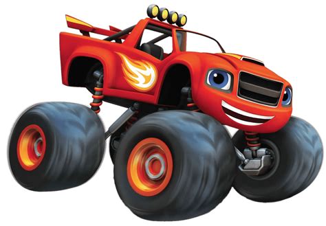 Cartoon Characters Blaze And The Monster Machines PNG