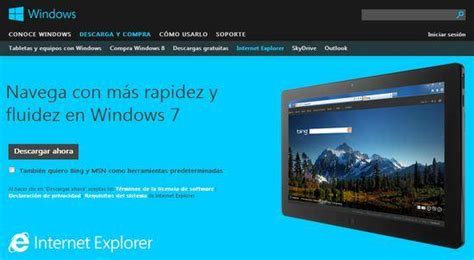 Ie11 offers better features which include backward compatibility. Ya se puede descargar Internet Explorer 10 para Windows 7 - Paperblog
