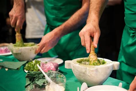 Authentic Pesto Cooking Class At The Cinque Terre Triphobo