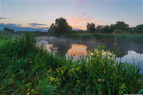 Cool Morning On The Oskol River In Mid May · Ukraine Travel Blog